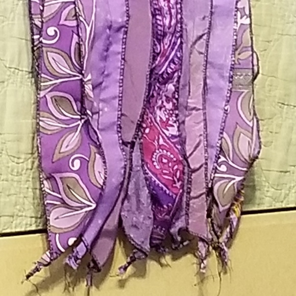 Multi Purple Scarf - Picture 3 of 7